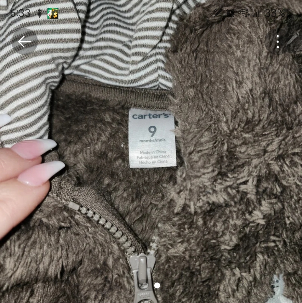 Carters Onsie